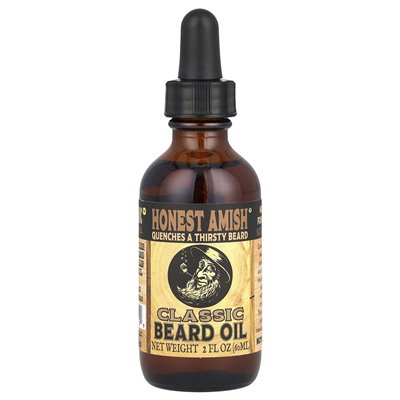 Uczciwa Amisza, olej brody, klasyczny, 2 fl oz (60 ml)