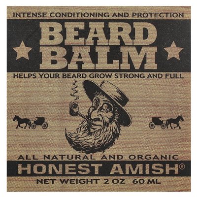 Uczciwa Amisza, balsam do brody, 2 uncje (60 ml)