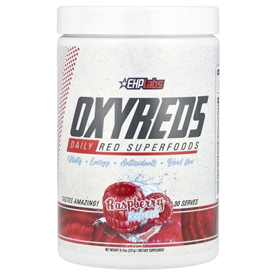 Ehplabs, Oxyreds, Daily Red Superfoods, Raspberry Refresh, 8,15 uncji (231 g)