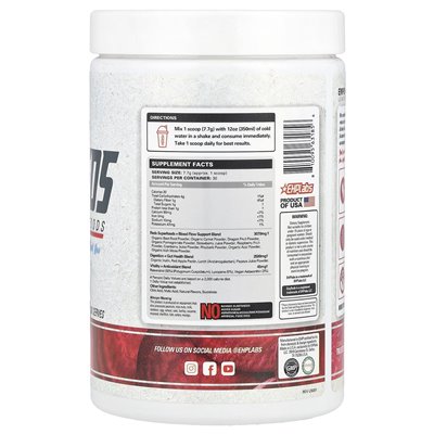 Ehplabs, Oxyreds, Daily Red Superfoods, Raspberry Refresh, 8,15 uncji (231 g)
