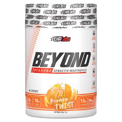 Ehplabs, Beyond, BCAA + EAA, Mandarin Twist, 17 uncji (482 g)