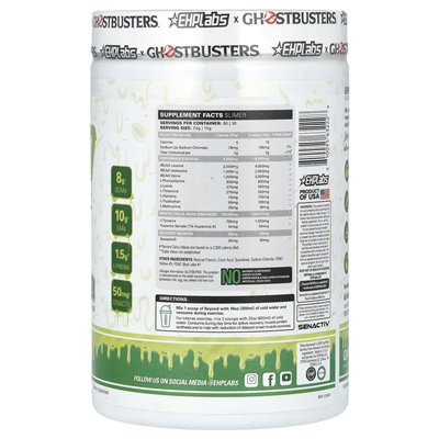 Ehplabs, Ghostbusters, Beyond, Bcaa-Eaa, Slimer, 15,86 uncji (450 g) Ehplabs, Ghostbusters, Beyond, Bcaa-Eaa, Slimer, 15,86 uncji (450 g)