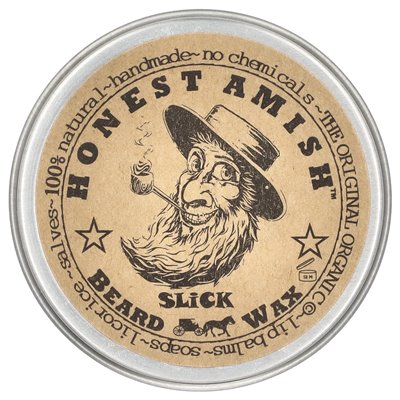 Uczciwa Amisza, Slick Beard Wax, 2 uncje (60 ml)