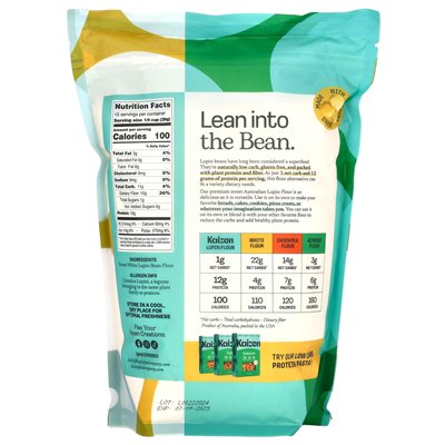 Kaizen, Mehl mit Schale, 32 oz (907 g)