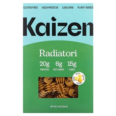Kaizen, Cooler, glutenfrei, proteinreich, kohlenhydratarm, pflanzlich, 8 oz (226 g)