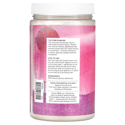 Heritage Store, Ancient Healing Clay, Porenreinigende Schönheitsmaske, 31 uncji (879 g)
