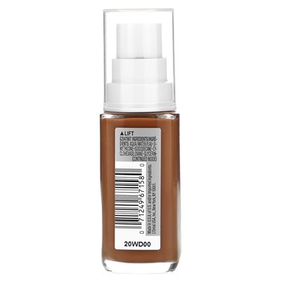 L'Oréal, True Match, Super-Blendable Foundation, C8 Cool Medium Deep, 1 Fl Oz (30 ml)