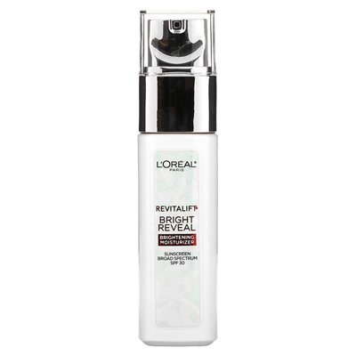 L'Oréal, Revitalift Bright Repext, Brightening Day Kilakator, SPF 30, 1 Fl Oz (30 ml)