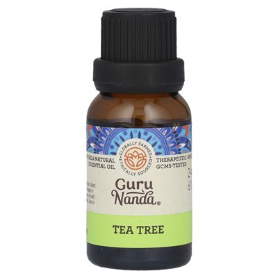 Gurunanda, 100% czysty i naturalny olejek eteryczny, drzewo herbaciane, 0,5 fl oz (15 ml)