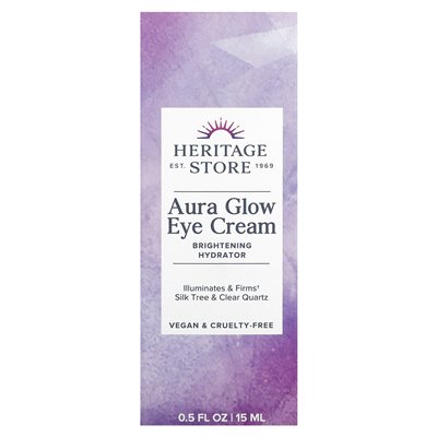 Heritage Store, Aura Glow Eye Cream, 0,5 fl oz (15 ml)
