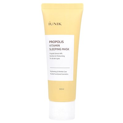 Iunik, Schlafmaske Vitamin Propolis, 60 ml