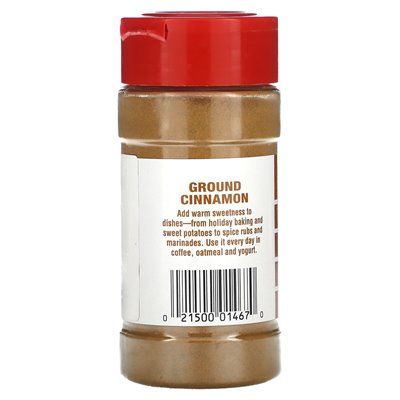 Lawry's, gemahlener Zimt, 2,37 oz (67 g)