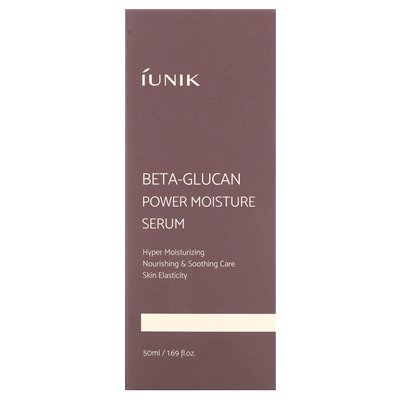 Iunik, Beta-Glucan, Power-Serum, 1,69 fl. oz. (50 ml)