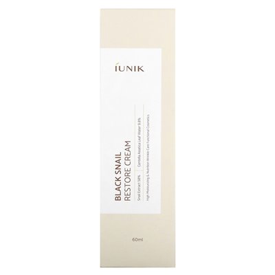 iulik, Black Snail-Regenerationscreme, 60 ml (2,02 fl. oz.)