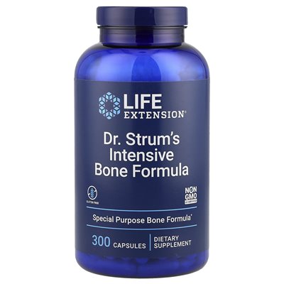 Life Extension, Dr. Strum's Intensive Bone Formula, 300 Capsules Life Extension, Dr. Strum's Intensive Bone Formula, 300 Capsules