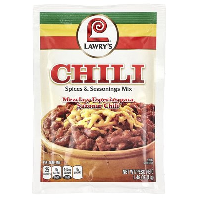 Lawry's, Chili, Gewürze und Würzmittel, 1,48 oz (41 g)