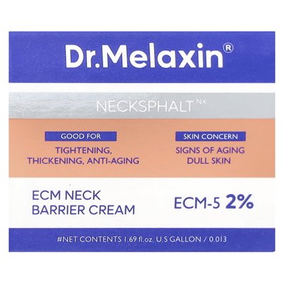Dr. Melaxin, NeckSphalt, ECM Neck Cream, 1.69 Fl Oz (50 ml)