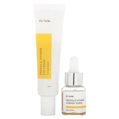 Iunik, propolis eye cream set, 2-piece set