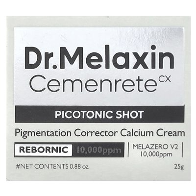 Dr.Melaxin, Cemenrete, pikotoniczny krem ​​wapnia korektora pigmentacji, 0,88 uncji (25 g)