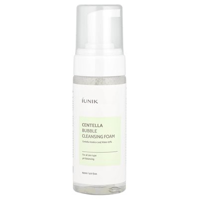 Iunik, Centella Bubble Reinigungsschaum, 5,07 Fl Oz (150 ml)