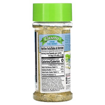 Lawry's, Casero, Total przyprawianie, 10,75 uncji (304 g)
