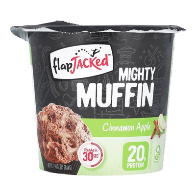 Flapjacked, Mighty Muffin, Zimtapfel, 1,94 oz (55 g)