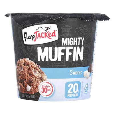 Flapjacked, Mighty Muffin, S'mores, 1.94 oz (55 g)
