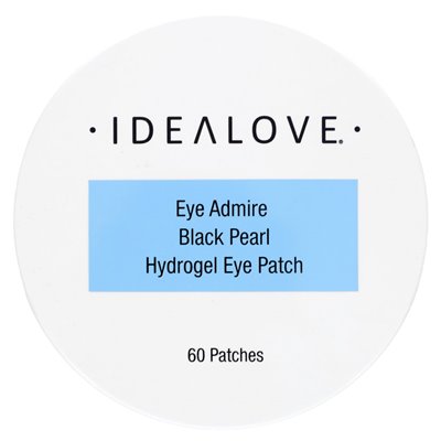 Idealove, Eye Advire Black Pearl Hydrożel Eye Patch, 60 łatek Idealove, Eye Advire Black Pearl Hydrożel Eye Patch, 60 łatek