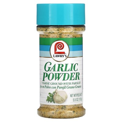 Lawry's Garlic Powder, Coarse Grained with Parsley, 5.5 oz (155 g)