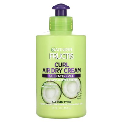Garnier, Fructis, Curl Air Dry Cream, 10,2 Fl Oz (300 ml) Garnier, Fructis, Curl Air Dry Cream, 10,2 Fl Oz (300 ml)