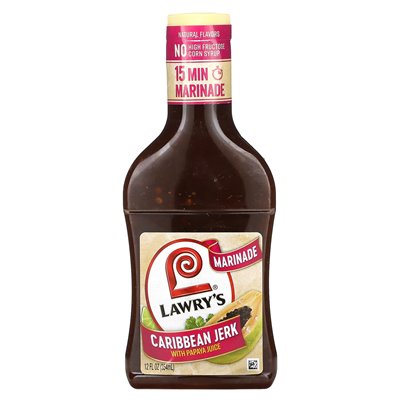 Lawry's, Marinade, Karaibski Jerk z Papaya Juice, 12 Fl Oz (354 ml)