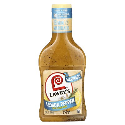 Lawry's, Marinade, Zitronenpfeffer mit Zitronensaft, 12 Flocken (354 ml)