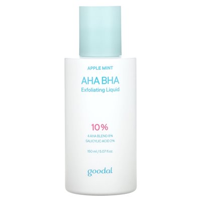 Goodal, aha bha Peelingflüssigkeit, Apfelminze, 5,07 fl oz (150 ml)