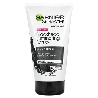 Garnier, Skinactive, Eliminat Eliminating Scrub mit Aktivkohle, 5 fl oz (150 ml)