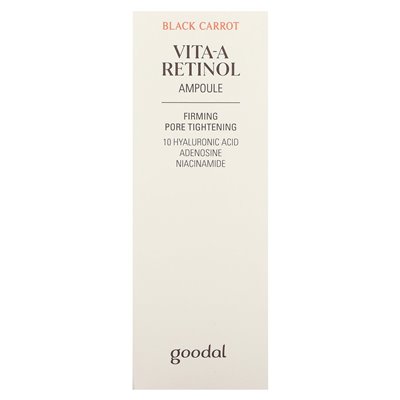 Goodal, Schwarze Karotte, Vita-A Retinol-Ampulle, 1,01 Fl Oz (30 ml)