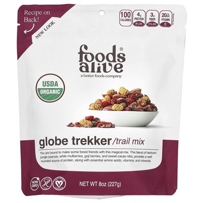 Foods Alive, Bio-Studentenfutter, Globe Trekker, 8 oz (227 g)