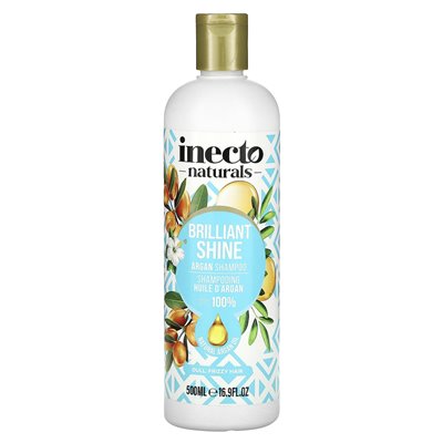 Inecto, Naturals, Brilliant Shine Argan Shampoo, Dull & Frizzy Hair, 16.9 fl oz (500 ml) Inecto, Naturals, Brilliant Shine Argan Shampoo, Dull & Frizzy Hair, 16.9 fl oz (500 ml)