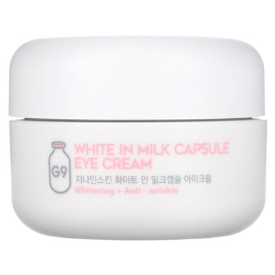 G9skin, biały w kremu do oczu kapsułki mlecznej, 30 g G9skin, biały w kremu do oczu kapsułki mlecznej, 30 g