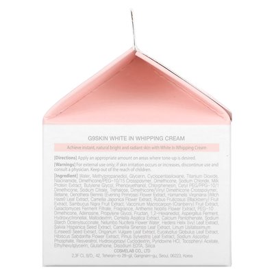 G9Skin, weiß in Schlagsahne, 50 g