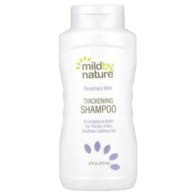 Mild z natury, gęstwy szampon, kompleks B i biotyna, rozmarynka, 16 fl oz (473 ml) Mild z natury, gęstwy szampon, kompleks B i biotyna, rozmarynka, 16 fl oz (473 ml)