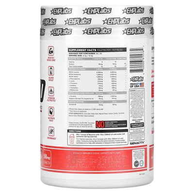 Ehplabs, Beyond, BCAA + EAA, Himbeer-Erfrischung, 17,3 oz (492 g)