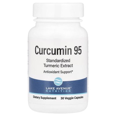 Lake Avenue Nutrition, Curcumin 95, 500 mg, 30 veg capsules