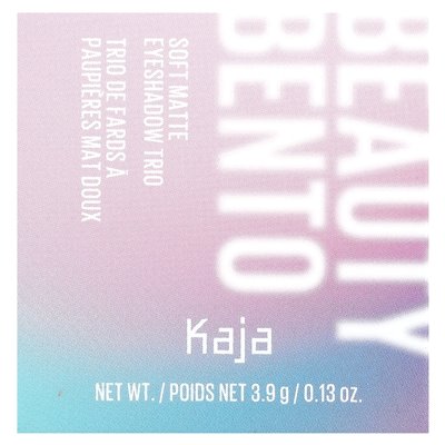 Kaja, Beauty Bento, Soft Matte Eyeshadow, 14 Neutral Moment, 0.13 oz (3.9 g)