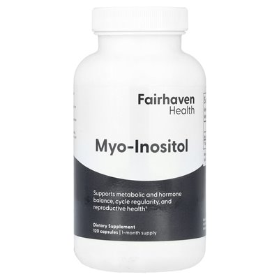 Fairhaven Health, myo-inozytol, 120 kapsułek