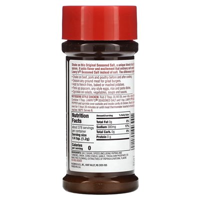 Lawry's Seasoned Salt Original 16oz (453g)