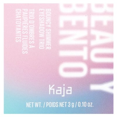 Kaja, Beauty Bento, bouncy Shimmer Speenhadow Trio, 03 Toasted Caramel, 0.10 oz (3 g)