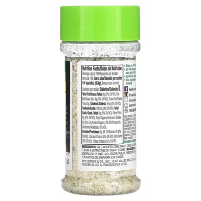 Lawry's Knoblauchsalz mit Petersilie, 5,62 oz (159 g)