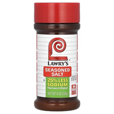 Lawry's Gewürzsalz, weniger Natrium, 8 oz (226 g)