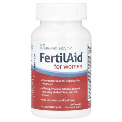 Fairhaven Health, Fertilaid® for Women, 90 kapsułek