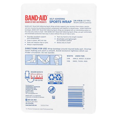 Johnson i Johnson, Band-Aid, samoocena sportowa, 1 Roll